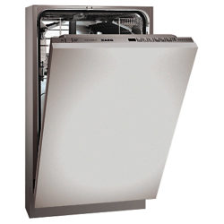 AEG F78400Vi0P Integrated Slimline Dishwasher, White